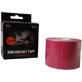 CALVO Bande de kinésithérapie en différentes couleurs 5cm x 5m - Rouge