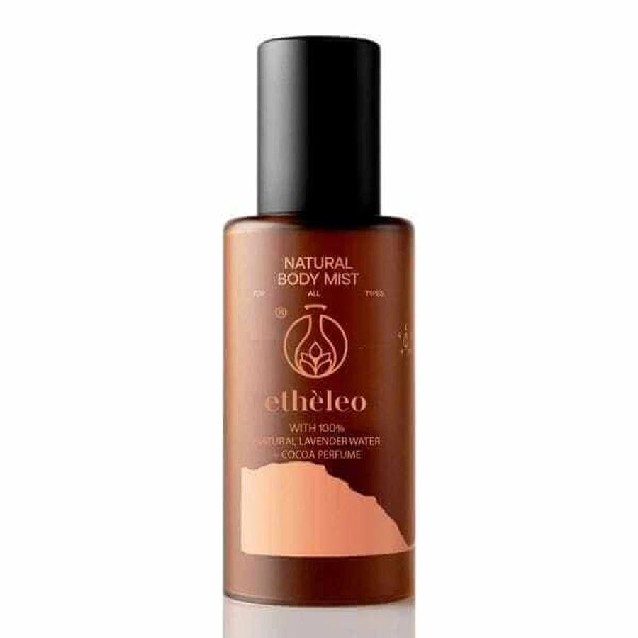 ETHELEO Cocoa Body Mist Cocoa Body Spray with 100% Natural Lavender Fragrance 100ml