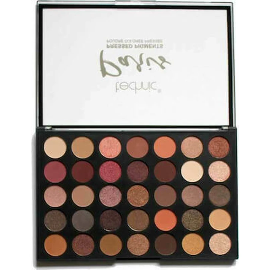 TECHNIC Paleta de sombras de ojos de pigmentos prensados Paris con 35 tonos