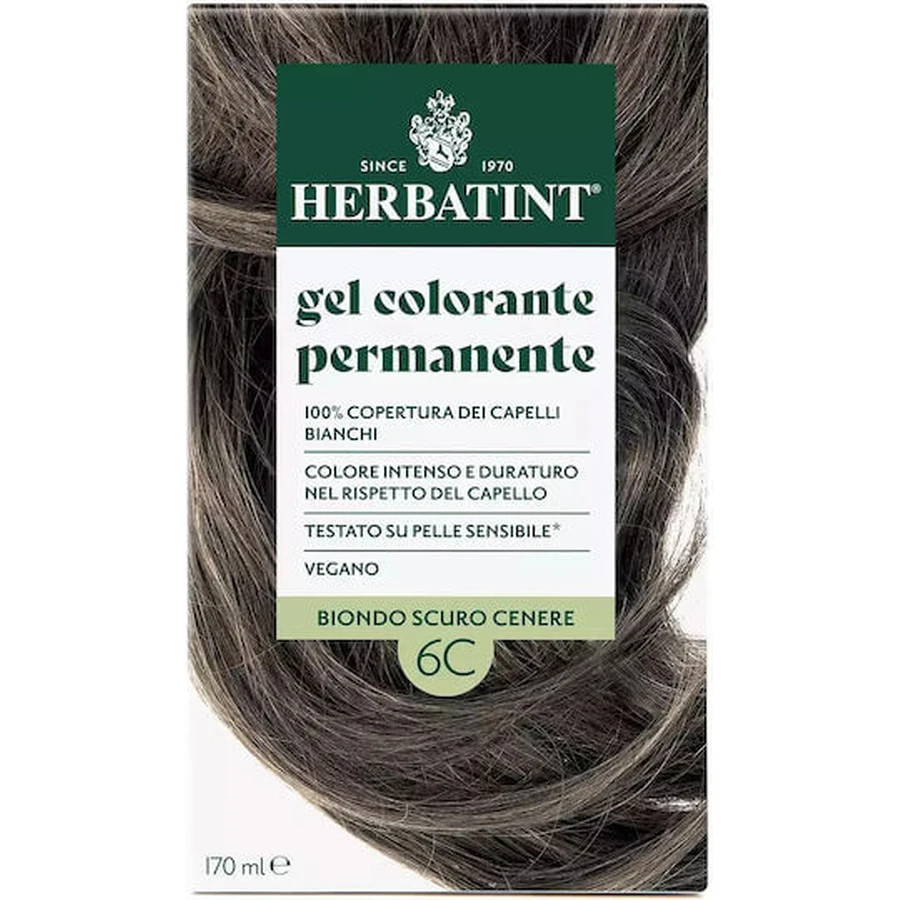 HERBATINT Haarverf 6C Blond Dark Ash 150ml