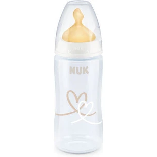 Biberón NUK First Choice Chupete Polipropileno Goma 0-6m 300ml En Varios Colores - Blanco