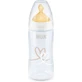 Biberón NUK First Choice Chupete Polipropileno Goma 0-6m 300ml En Varios Colores - Blanco