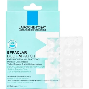 LA ROCHE POSAY Effaclar Duo+M PATCH Parche adhesivo multiacción contra las manchas 22 Piezas