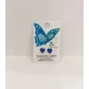 INOPLUS Hypoallergene oorbellen zonder nikkel Blauw hart met Strass