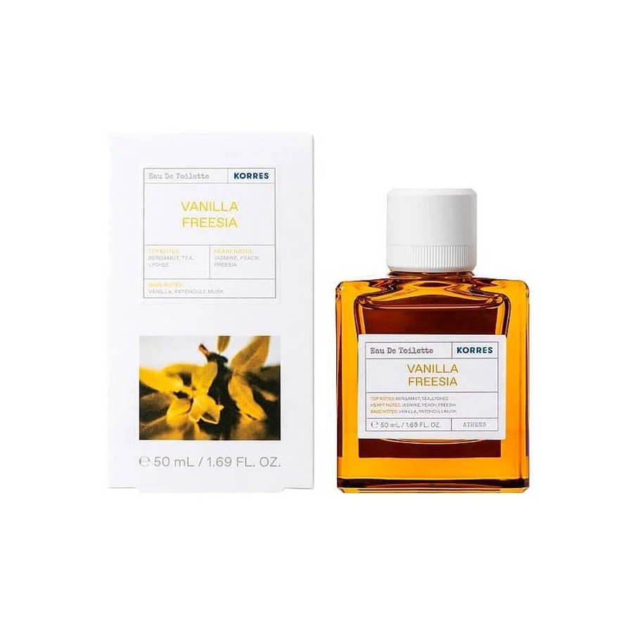 KORRES Eau De Toilette Vanille Freesia Damesparfum Vanille Freesia 50ml