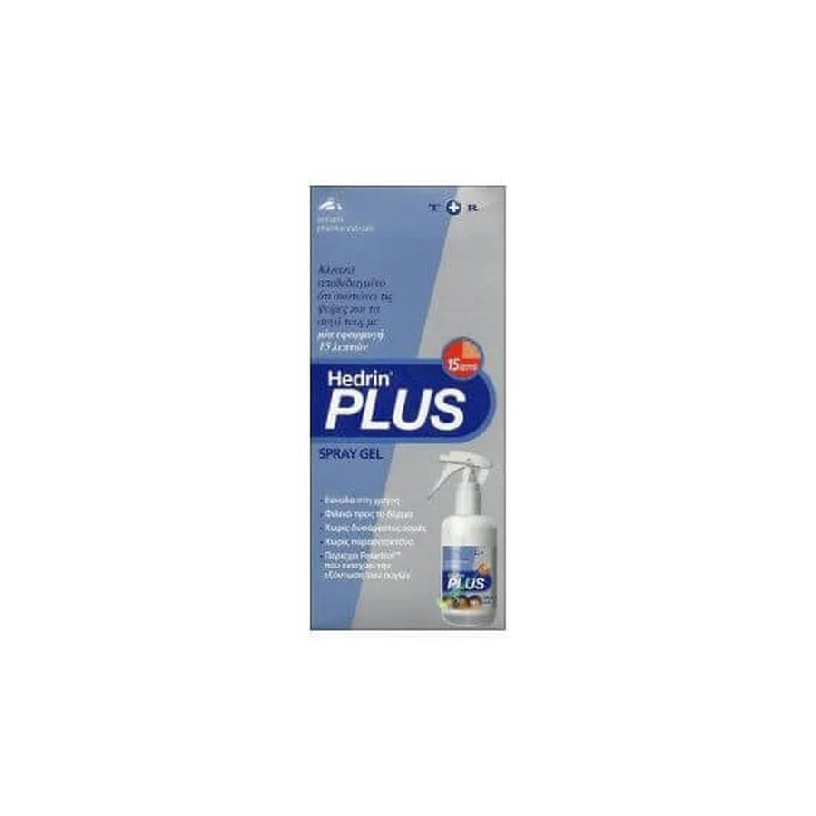 HEDRIN Plus anti-luizenspray-gel tegen luizen 100ml