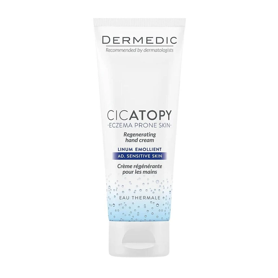 DERMEDIC Linum Emolient Hand Cream - Crème régénératrice pour les mains 75gr