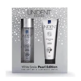UNIDENT Pharma Care Sorriso bianco dopo lo sbiancamento Kit dentifricio sbiancante 75ml e collutorio 100ml