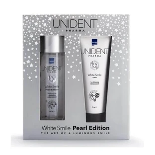 UNIDENT Pharma Care White Smile After Bleaching Kit Whitening Toothpaste 75ml & Mouthwash 100ml