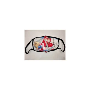 ROYALTY Maschera in tessuto per bambini edizione X-Mas Babbo Natale e regali x1