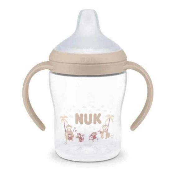 NUK Perfect Match Training Bottle with Nozzle Monkey 6+ Months 150ml