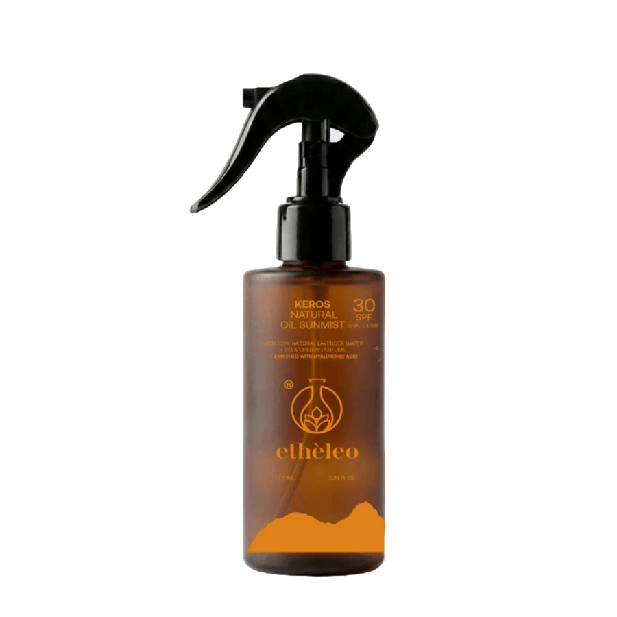 ETHELEO Huile Naturelle Brume Solaire Keros SPF30+ 100ml