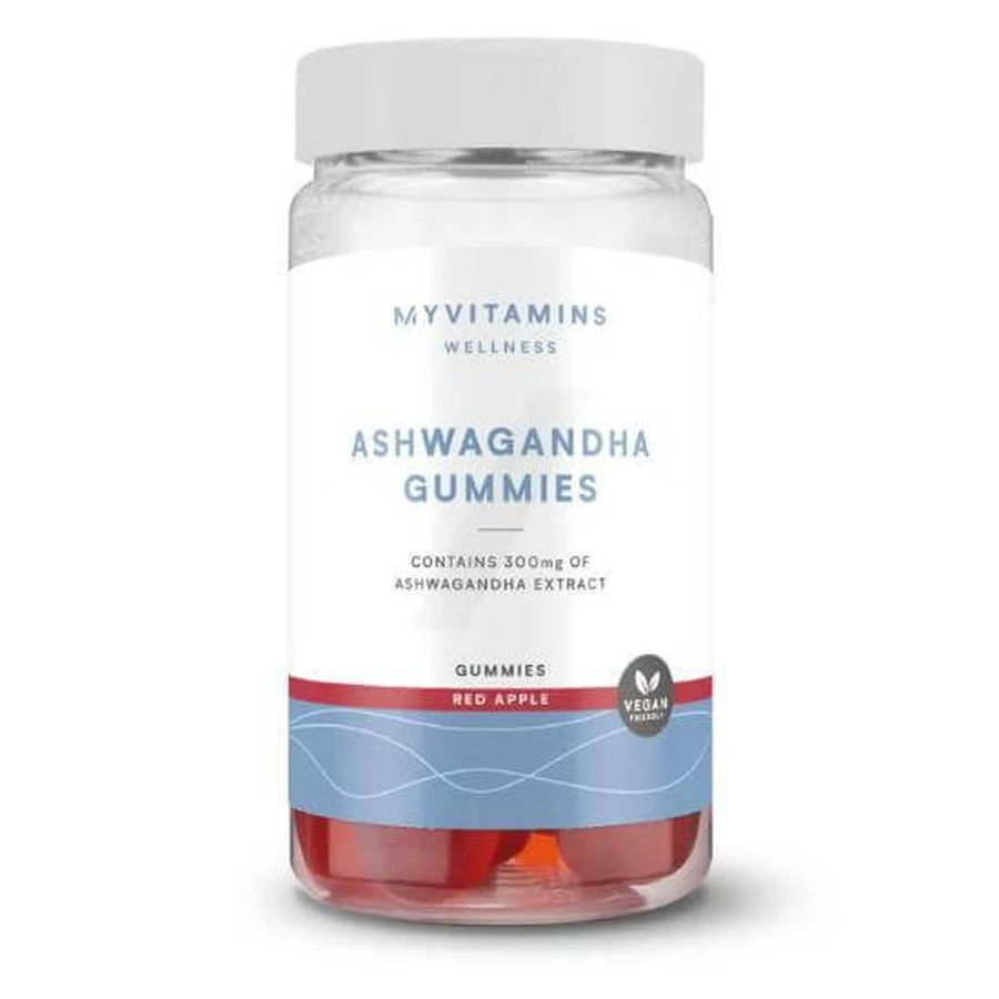 MY VITAMINS Ashwaganha Gummies 60 gommes aromatisées à la pomme rouge