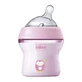 CHICCO Natural Feeling Plastic Bottle with Silicone Nipple for 0+ Months 150ml Pink [81311-10]