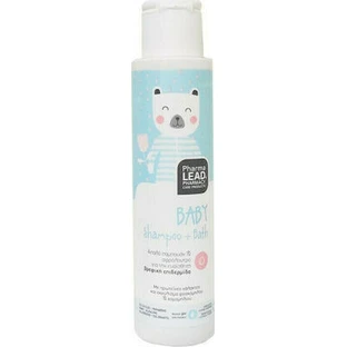 PHARMALEAD Shampooing et bain pour bébé aux protéines de lait et aux extraits de sauge et de camomille, 100ml