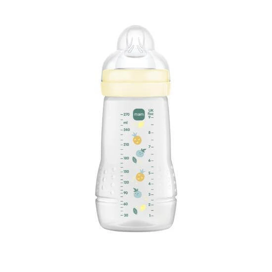 MAM Babyfles Plastic Easy Active Siliconenfles 2+ Maanden 270ml