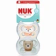 NUK Perfect Match Air Silikon Schnuller für 0-2 Monate 2 Stück