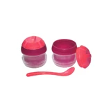 MAM Primamma Primamma Insulated Bowls with lid & spoon From 7 months x3 pieces In various colors - Fuchs