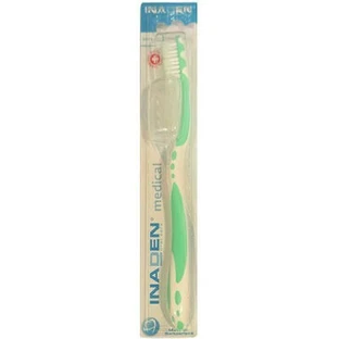 INADEN Medical Extra Soft Extra Soft Zahnbürste für die Tiefenreinigung in verschiedenen Farben - Grün