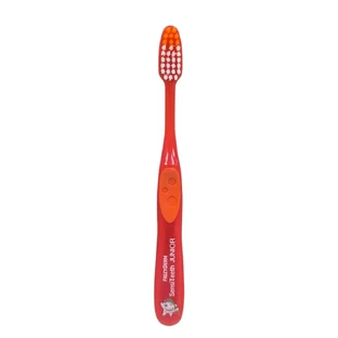 FREZYDERM SensiTeeth Junior Toothbrush Soft Green Children's Soft Toothbrush Red For 3-6 Years