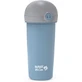NAVA Plastic fles met Siliconen rietje We Care Blauw kleur 380ml (10-259-041)