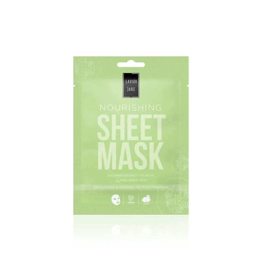 LAVISH CARE Mascarilla Facial Nutritiva Boost me 25g (Verde)