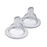MAM High Flow Silikonnippel für Flasche Größe 3 4m+ x2