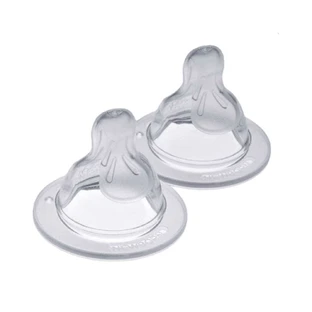 MAM High Flow Silicone Nipple for Bottle Size 3 4m+ x2