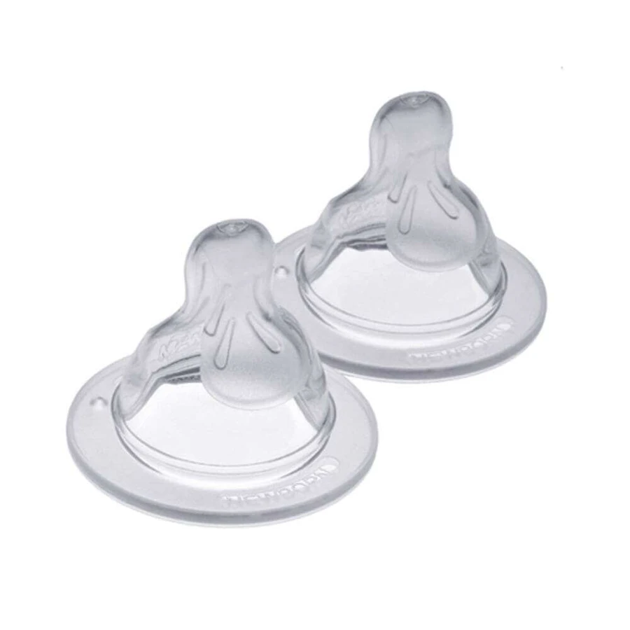 MAM High Flow Silicone Nipple for Bottle Size 3 4m+ x2