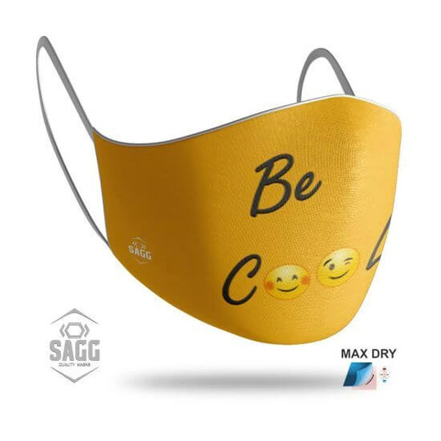 SAGG Children's Fabric Mask Be Cool 6-12 Years