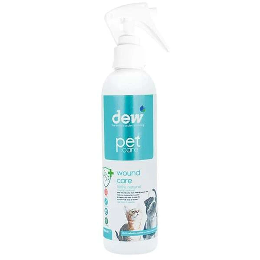 DEW Dierverzorgingsspray Wondverzorgende-genezende spray voor huisdieren 250ml