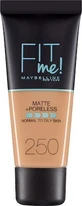MAYBELLINE Fit Me Foundation Voor Natuurlijke Matte Dekking 30ml 250 Zon Beige