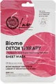 NATURA SIBERICA Biome Detox Therapy Sheet Mask Mascarilla Facial Antimanchas 1 pieza