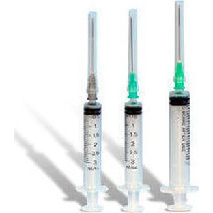 NIPRO spuiten 2,5 ml 22G naald 100 stuks