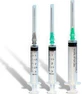 NIPRO Jeringas 2,5 ml 22G Aguja 100 Piezas