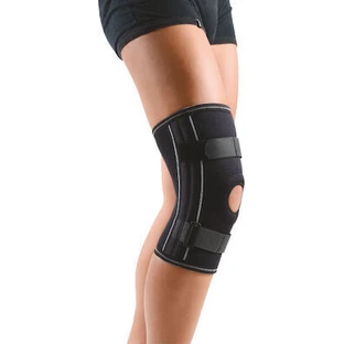 ANATOMIC LINE Knieschiene verstärkt mit 4 Spiralplatten 5022