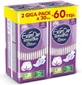 EVERYDAY Sensitive Algodón Maxi Noche Ultra Plus Giga Pack 60 Piezas 2x30