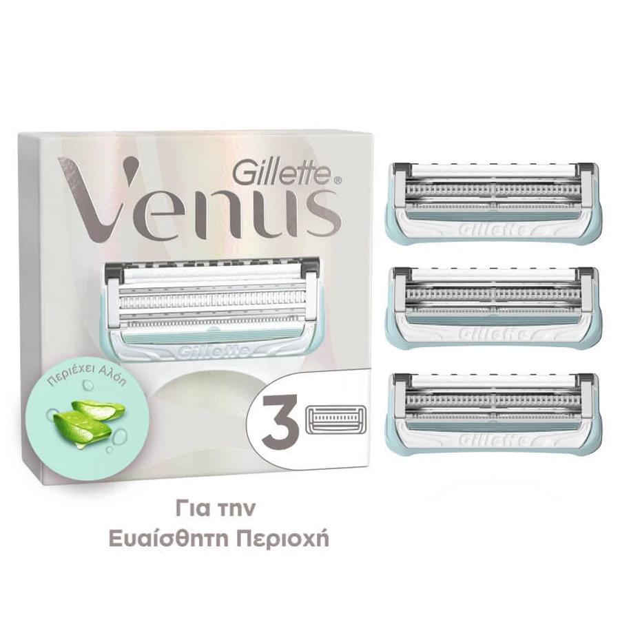 GILLETTE Venus Vervangingshoofden voor Vrouwenscheerapparaten 3 Stuks