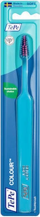 TEPE Colour Select Soft Soft Toothbrush For Effective &amp; Gentle Cleaning Blue Colour
