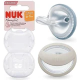 NUK Silikon Schnuller Mommy Feel für 0-9 Monate 2 Stück