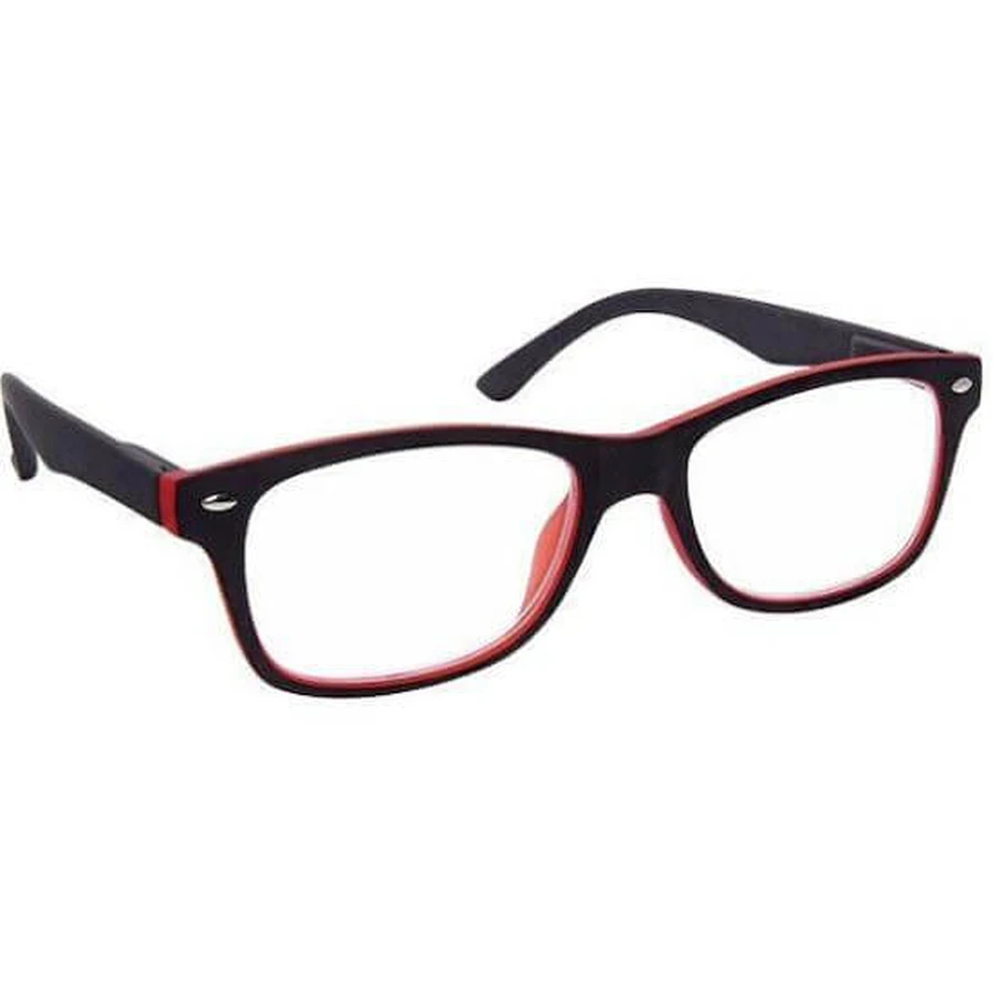 EYELEAD E235 Presbyopia Glasses Black-Red Granular 2.25