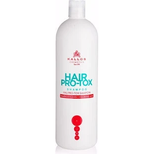 KALLOS Hair Pro Champú Tox con Queratina, Colágeno y Hialurónico 500ml