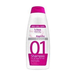 MISS SANDY Shampoo N.01 mit Kokosnuss 500ml
