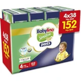 BABYLINO Pantalón Algodón Suave No 4 7-13kg (38x4) 152 Piezas