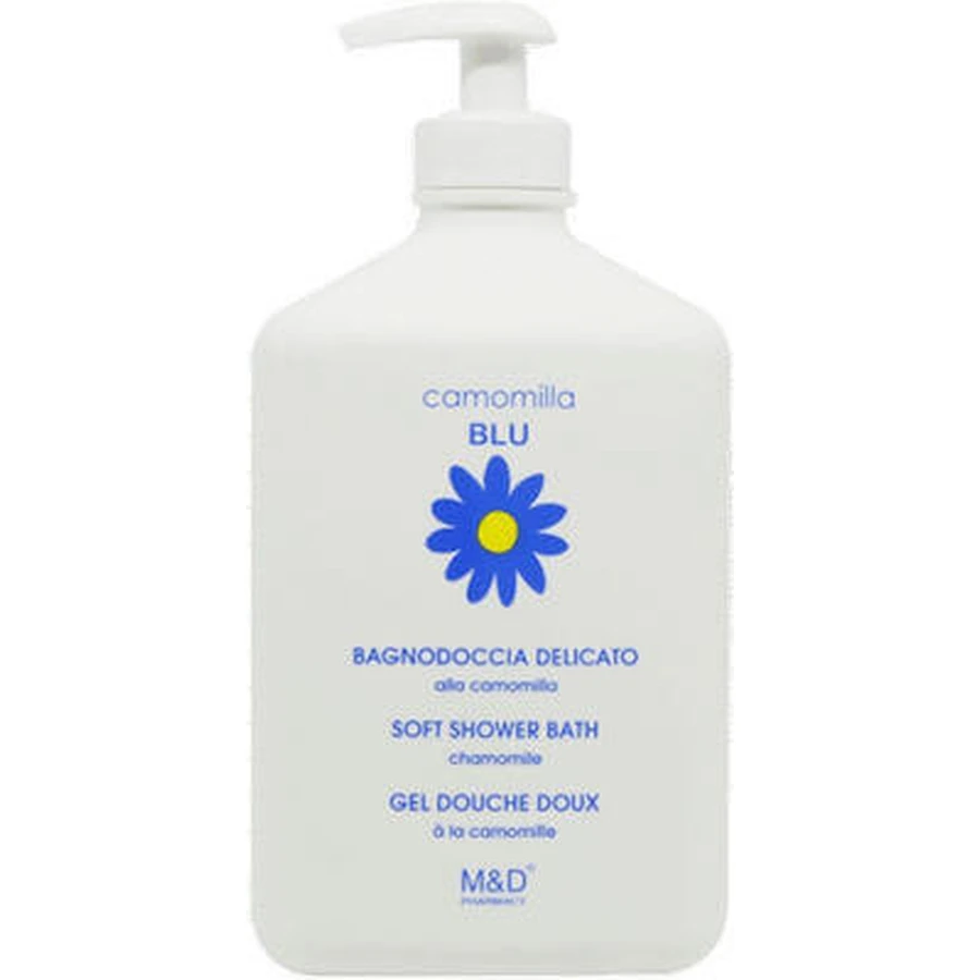 CAMOMILLA Blu Baño de Ducha Suave, Baño de Ducha Suave con Camomila para Uso Diario 500ml