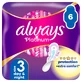 ALWAYS Platinum Day &amp; Night (Taille 3) 6 serviettes de table