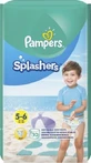 PAMPERS Baby Windeln-Badeanzüge für sicheres Schwimmen Splashers No.5-6 14+Kgr 10 Stück