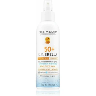 DERMEDIC Sunbrella SPF50 Spray Protector Solar Bebé Impermeable 150ml