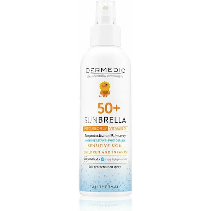 DERMEDIC Sunbrella SPF50 Spray Protector Solar Bebé Impermeable 150ml