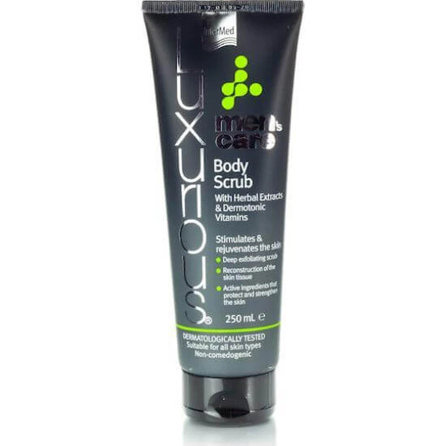 LUXURIOUS Men Care Body Scrub Exfoliating Body Scrub pour hommes 250ml